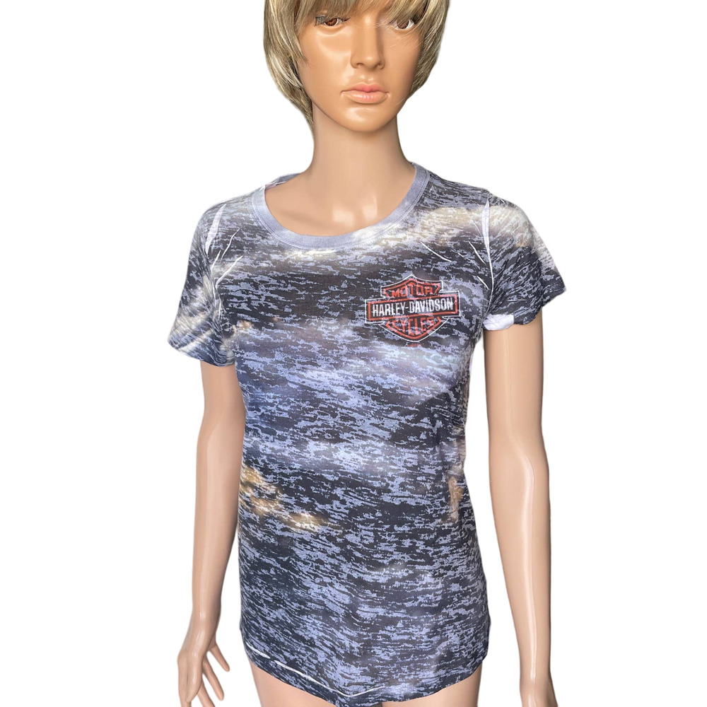 Harley Davidson Women T-shirt Sz Spre-owned